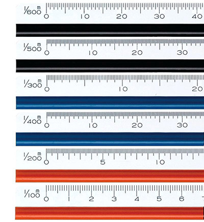 三角スケールの使い方を覚えよう 図枠の見方と各縮尺ごとの測り方 Cad 製図の無料就職支援講座 Lulucad ルルキャド カレッジ